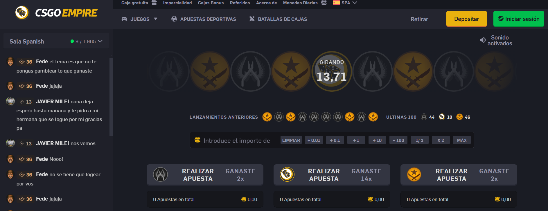 CSGOEmpire Reseñas