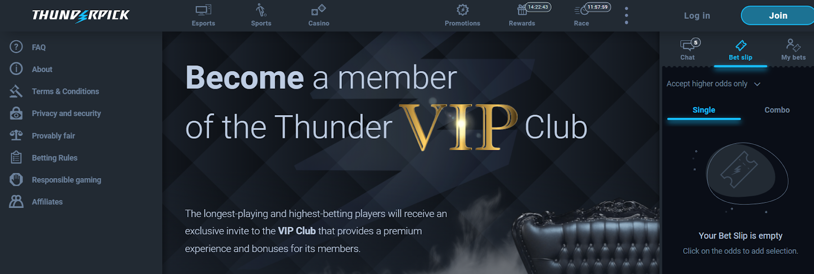 thunderpick welcome bonus