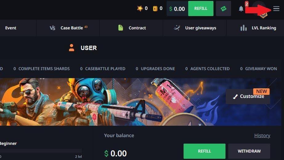 hellcase free money