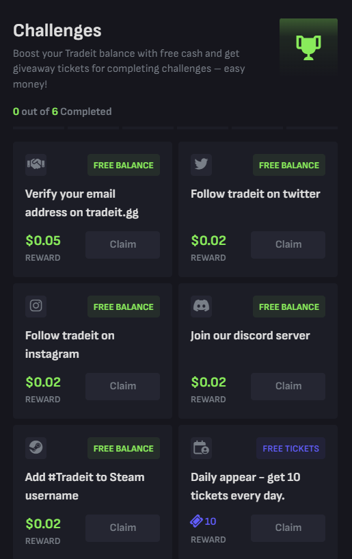 tradeit gg coupon code