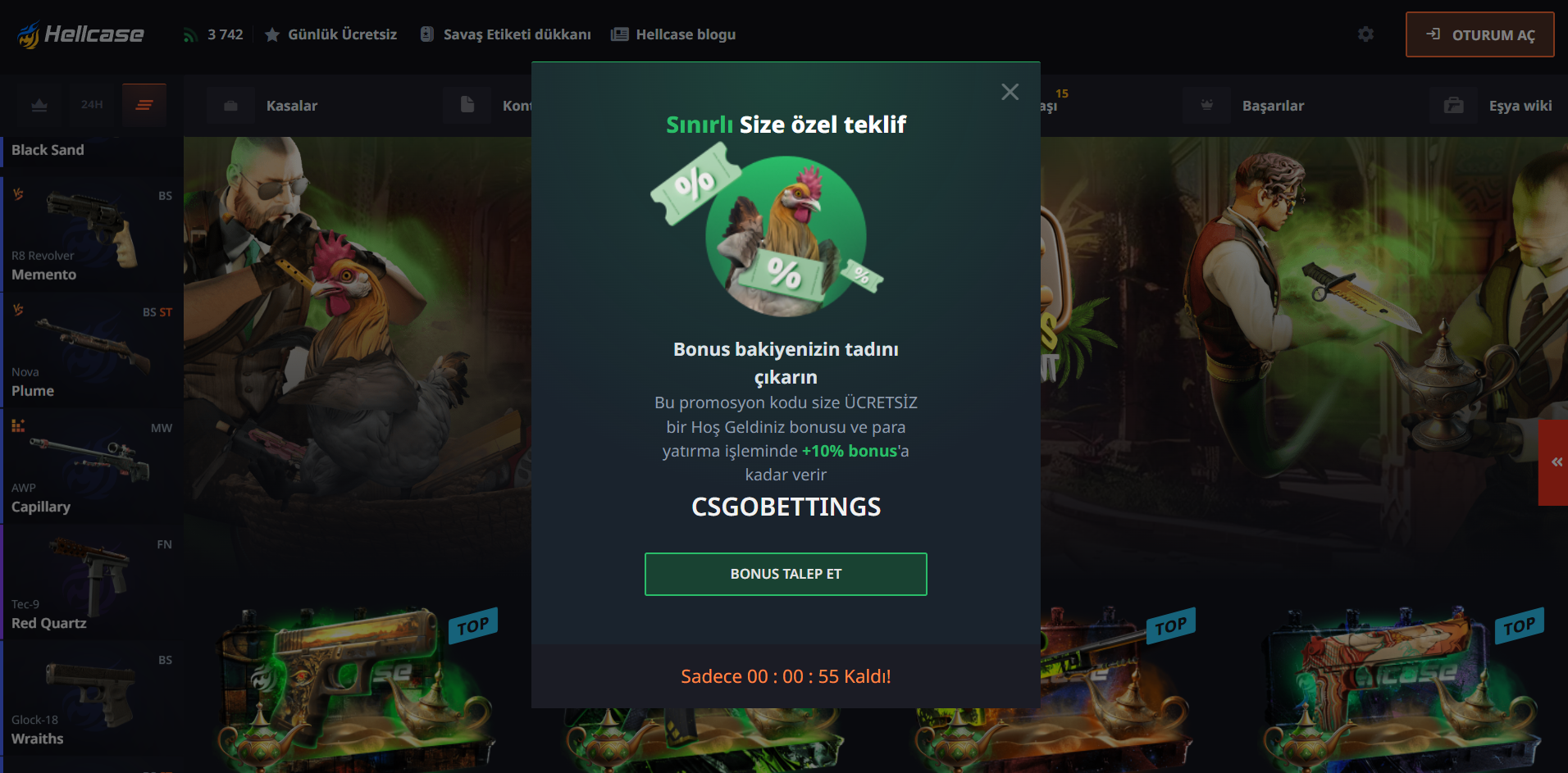 hellcase promosyon kodu