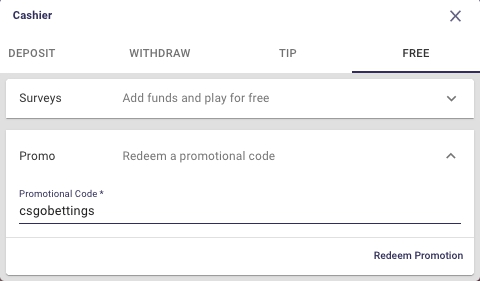 Roobet promo code