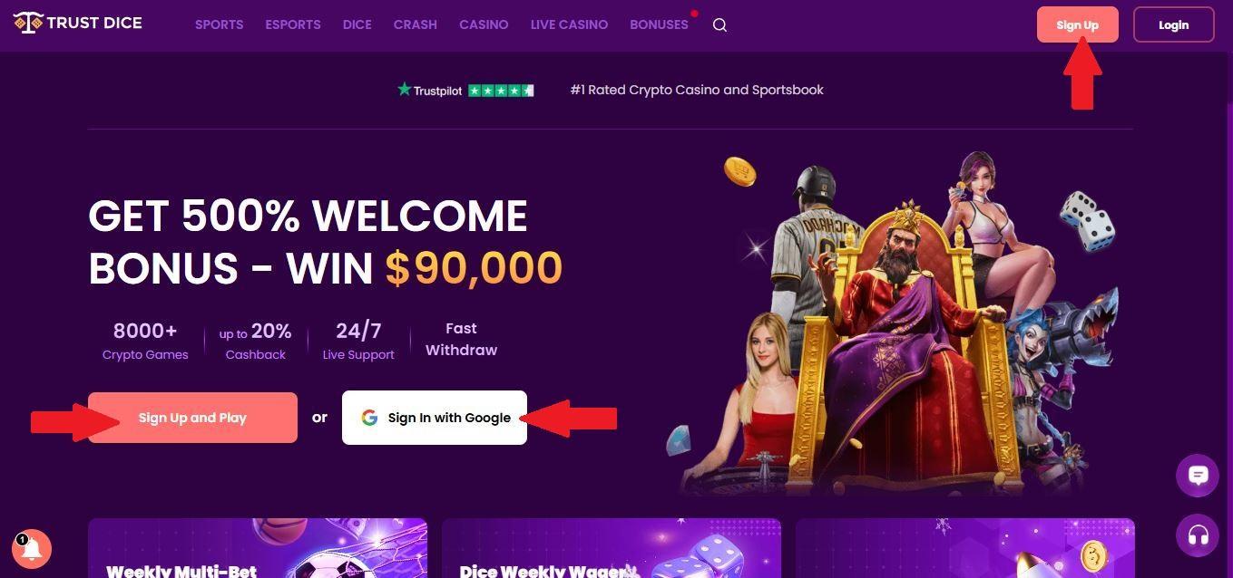 trustdice promo code