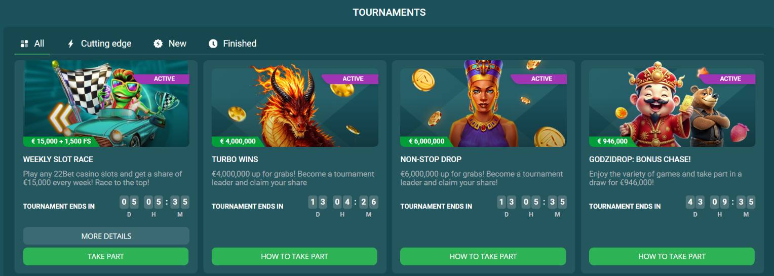 22bet bonus rules