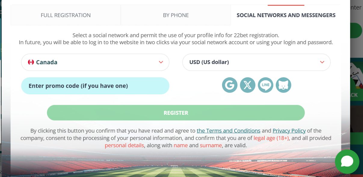 22bet review