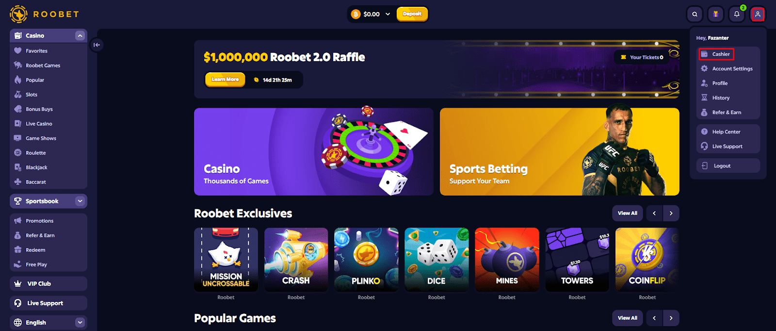 roobet promo code today