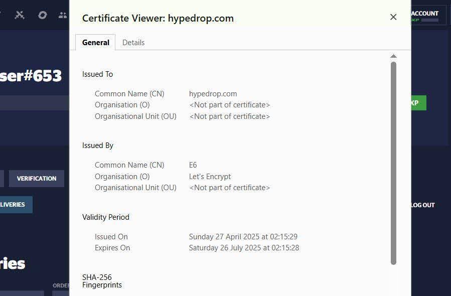 hypedrop code