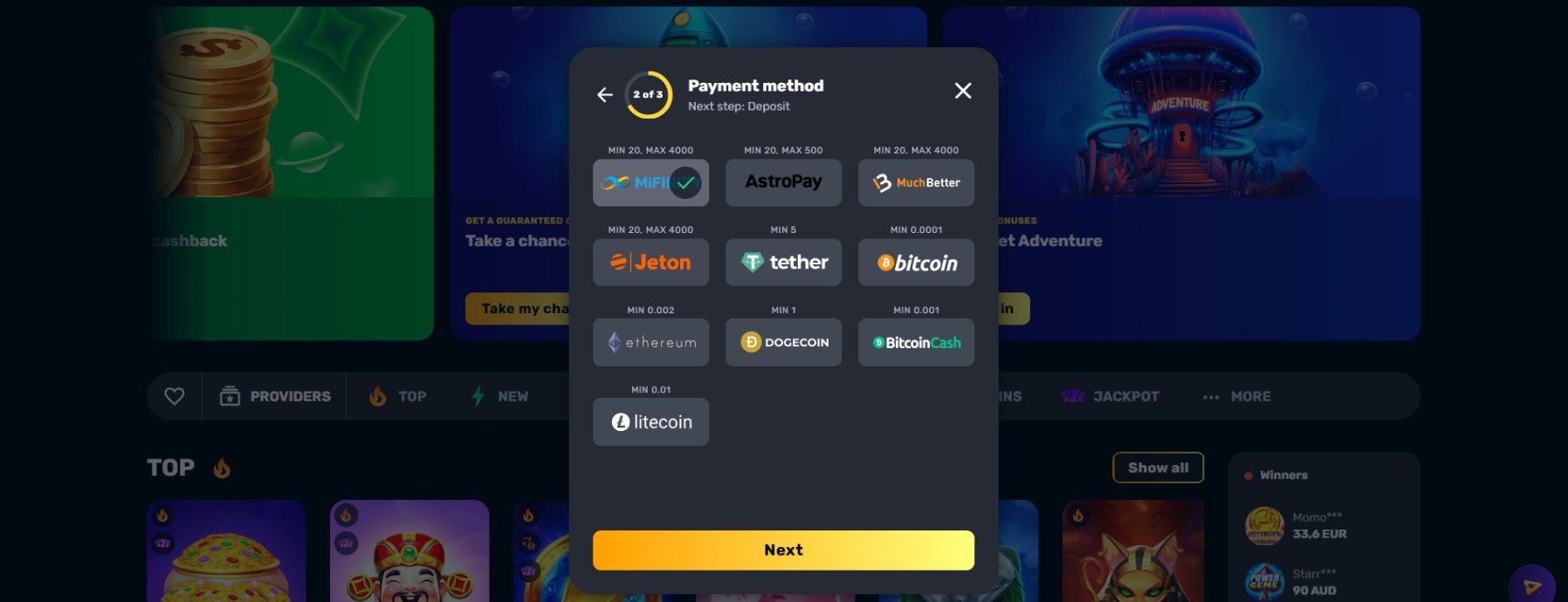rocketplay bonus codes