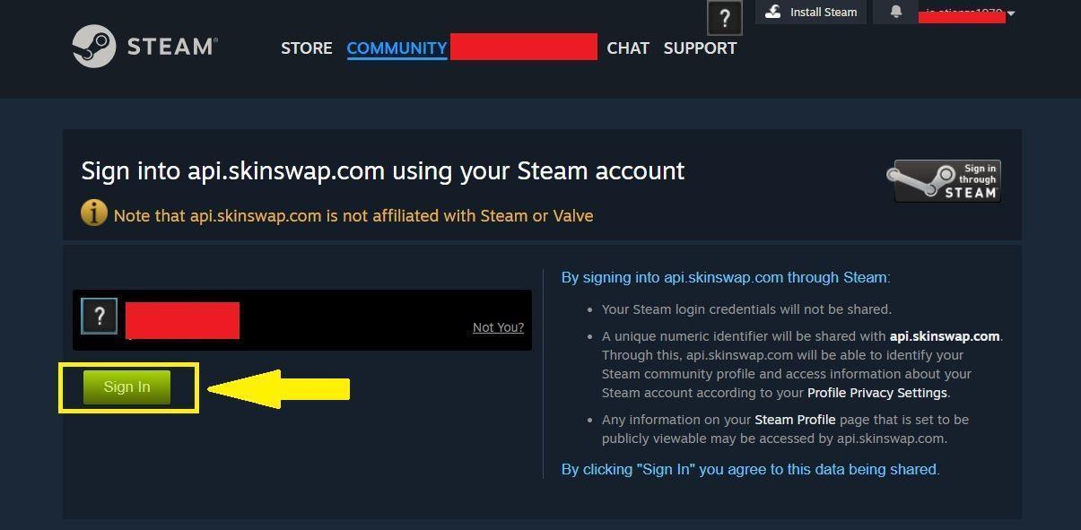 skinswap referral code