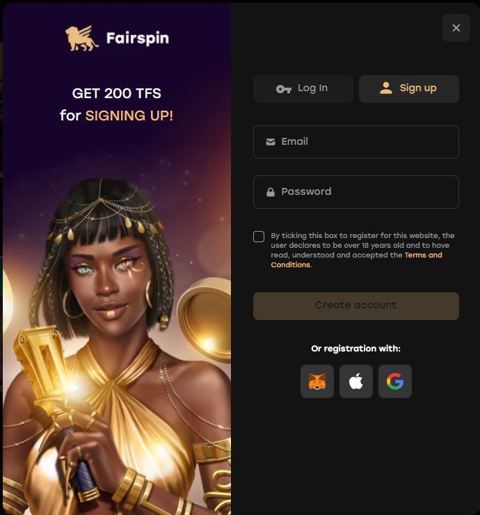 fairspin bonus