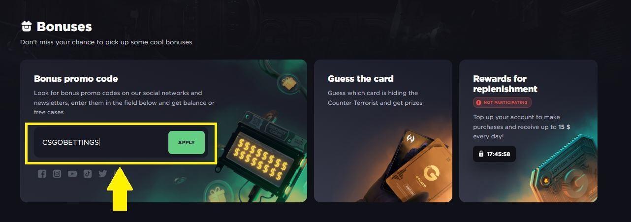 ggdrop bonus code