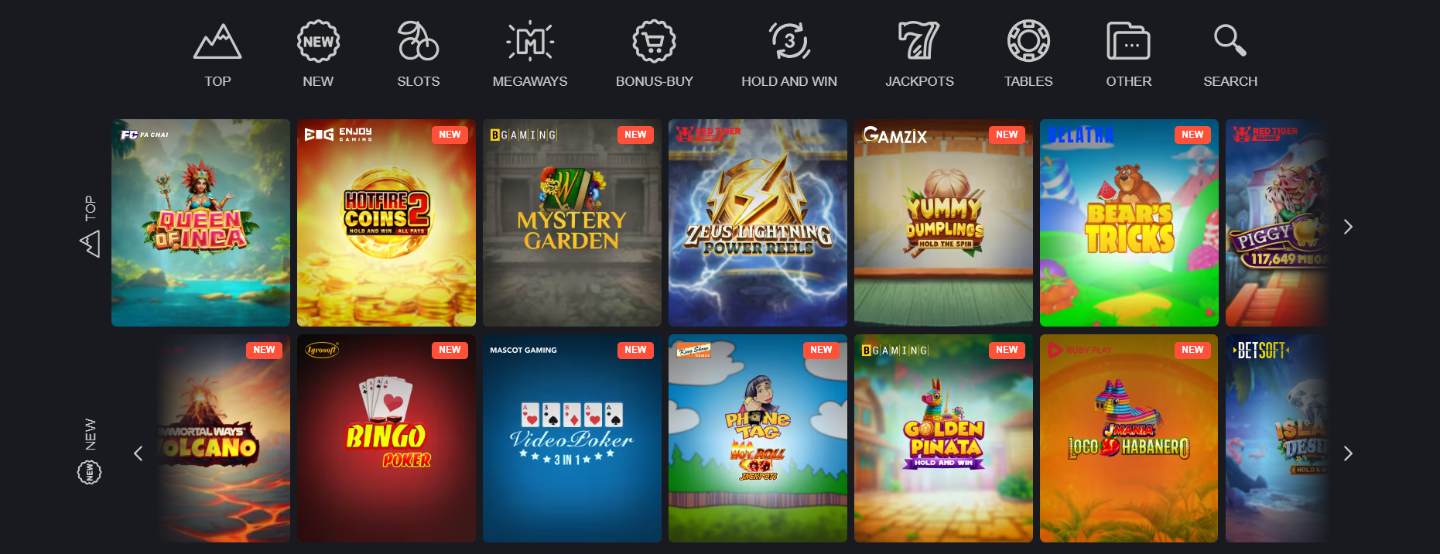 bons casino deposit