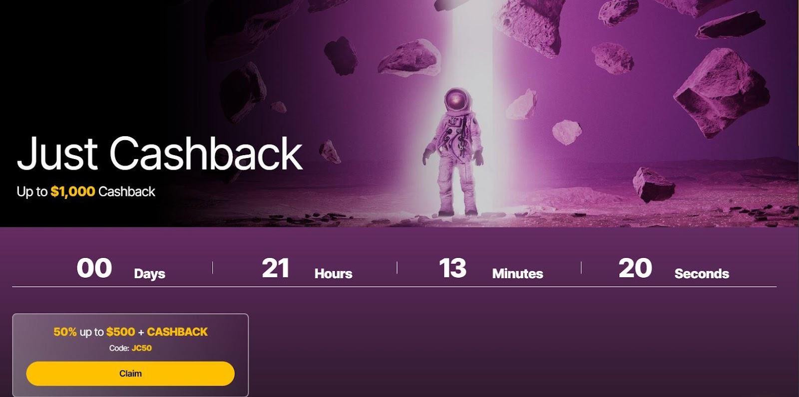 just casino promo code no deposit spins