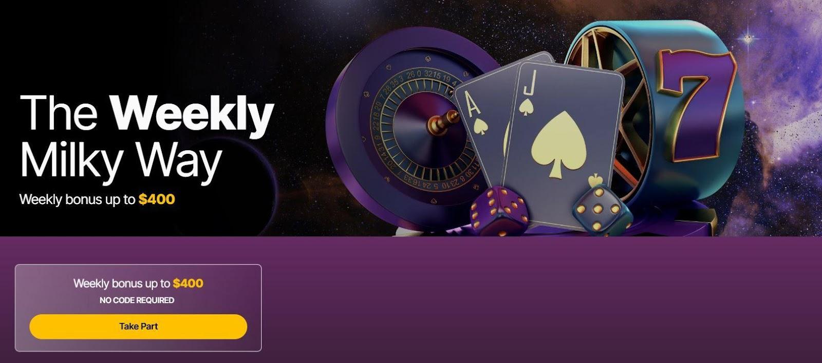 justcasino bonus code exclusive deal