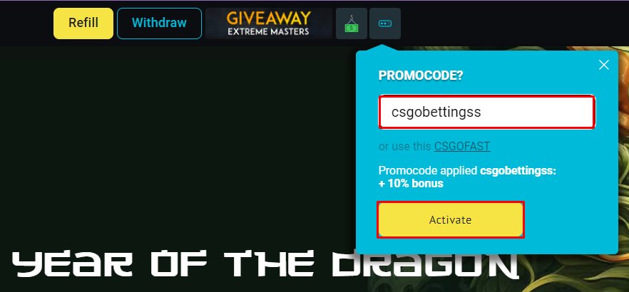 csgofast referral codes