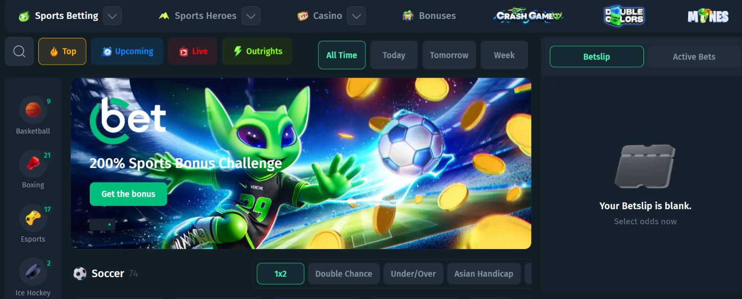 cbet promo code