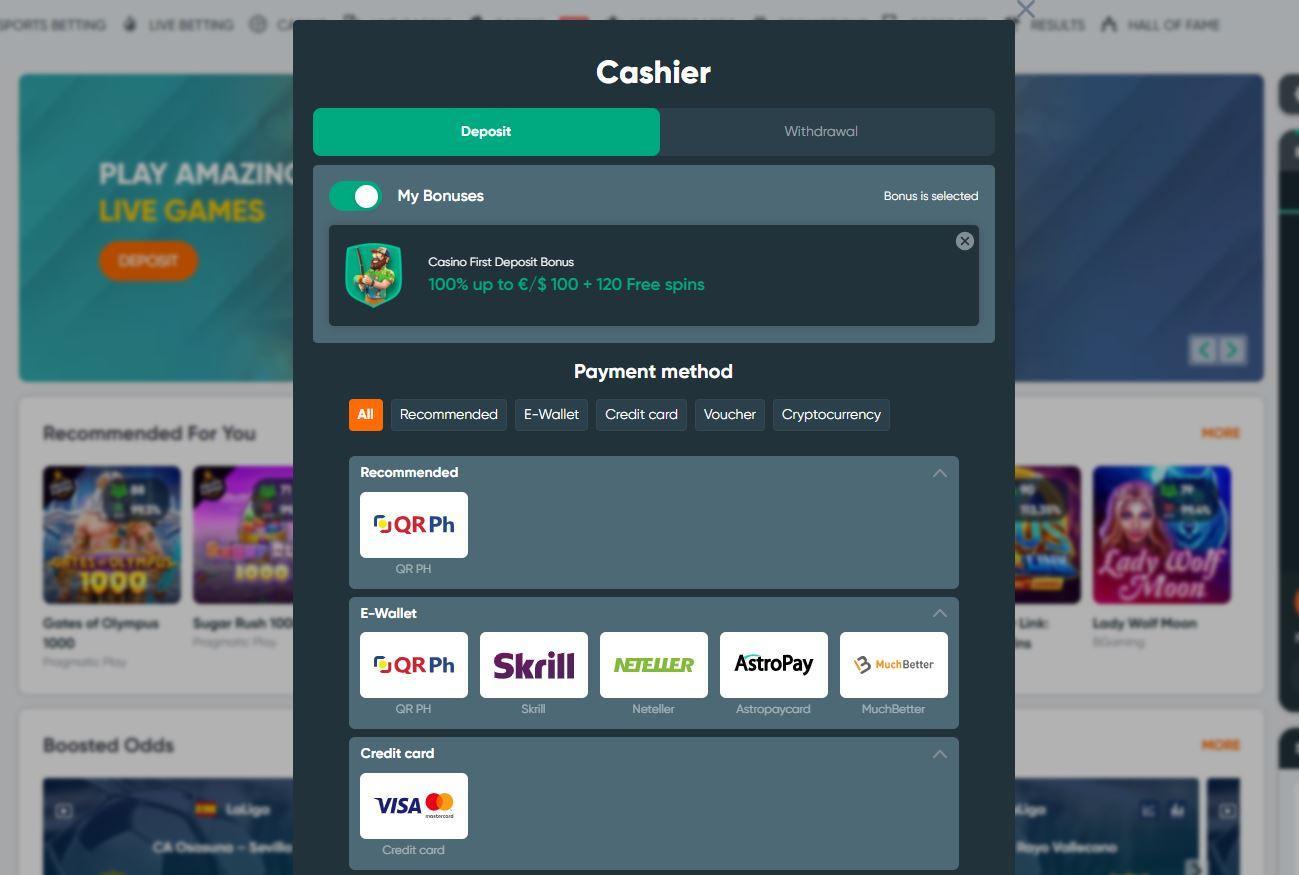 ivibet casino promo code