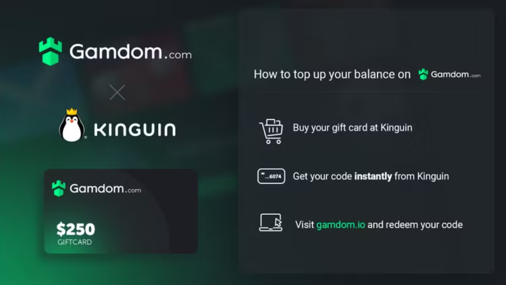 gamdom gift card