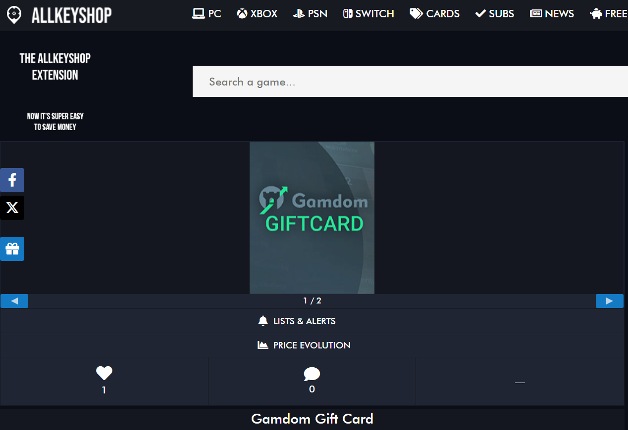 buy gamdom gift card