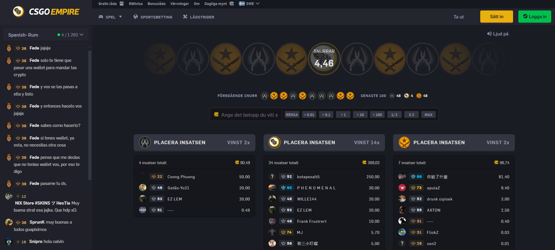 csgo skin betting