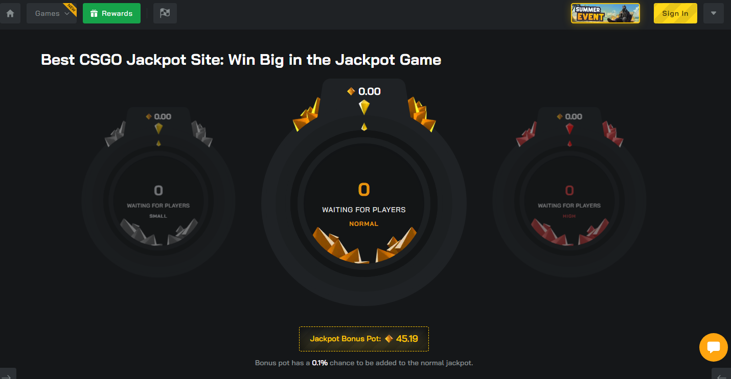 jackpot csgo sites