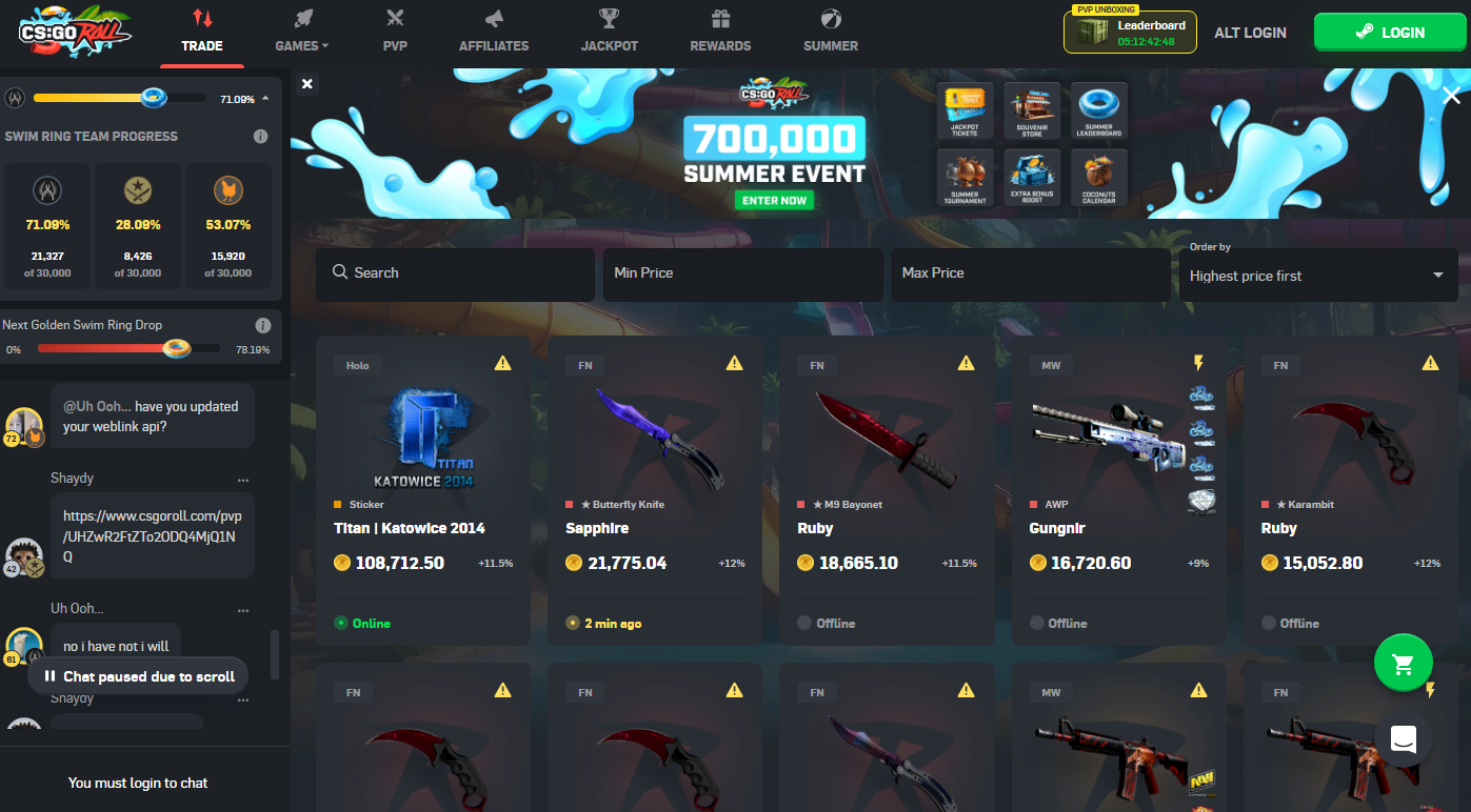 csgo jackpot site