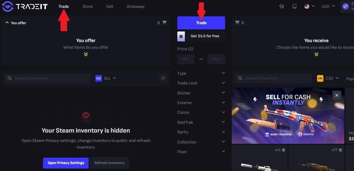 csgo trade sites