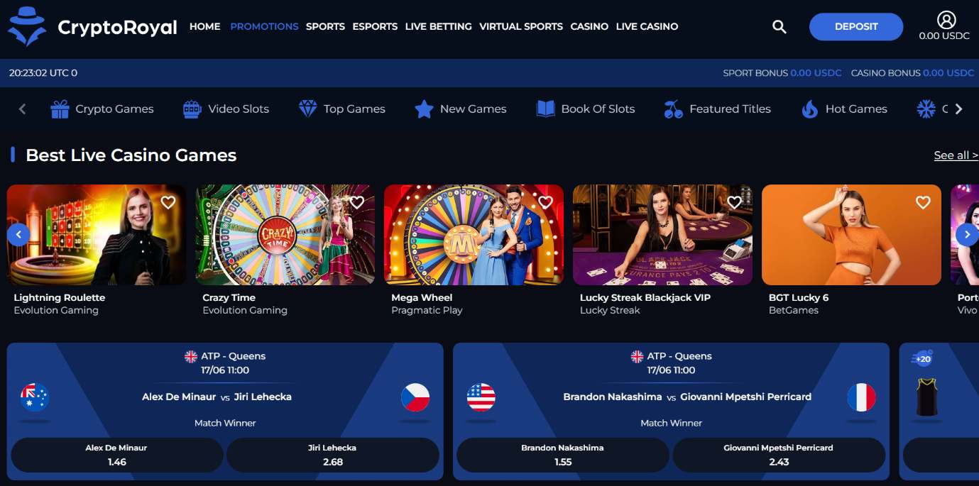 CryptoRoya no deposit bonus