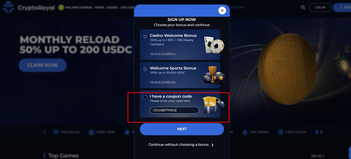 cryptoroyal coupon code