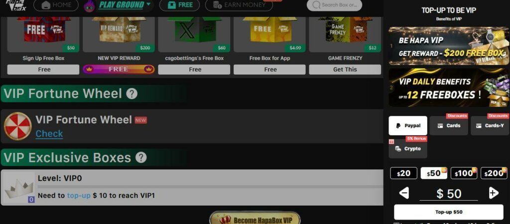HapaBox wheel