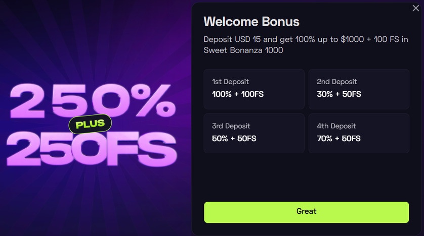 immerion welcome bonus