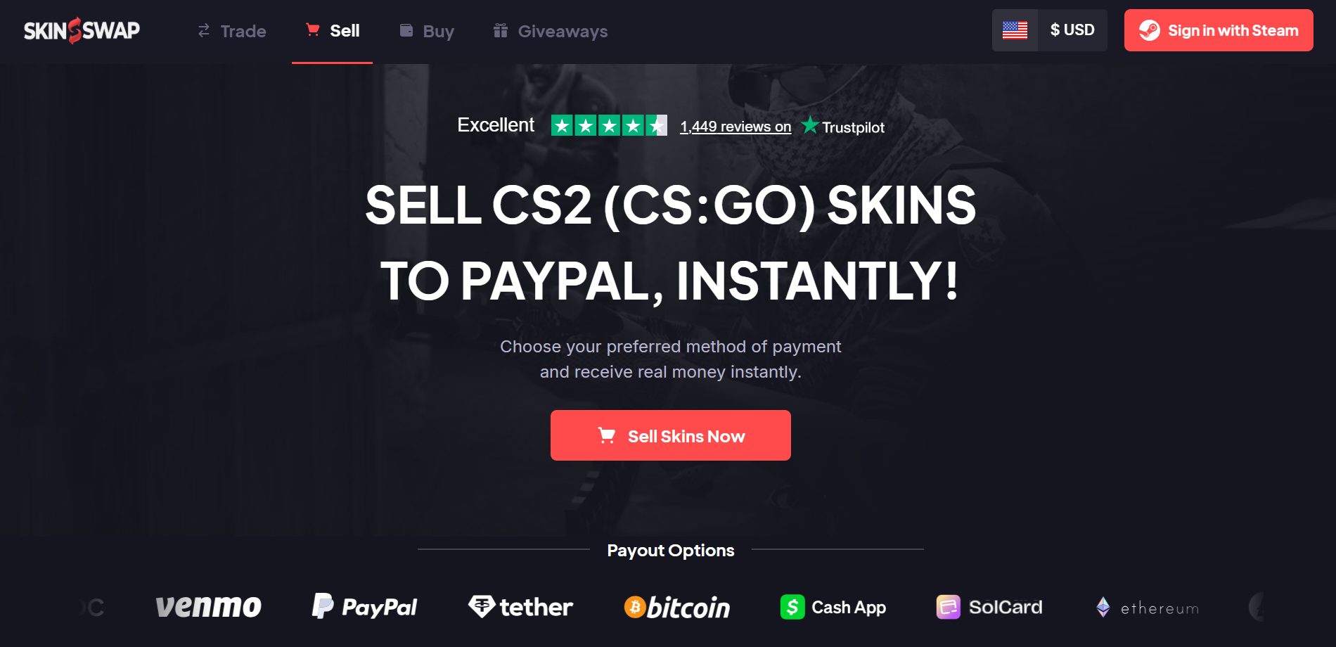 best place to sell csgo skins for real money